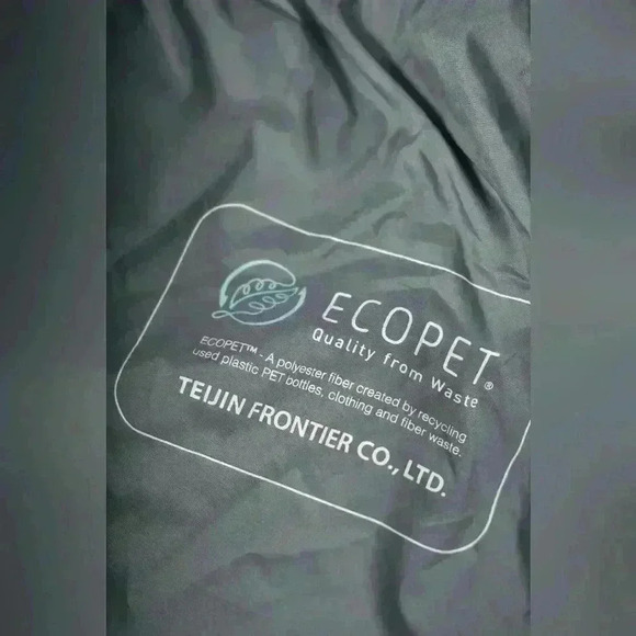 NWT  SELECTED HOMME Blue Recycled Polyester Packable Hooded Wind Jacket Medium - Picture 11 of 13